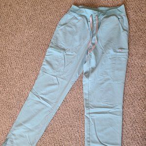 Figs Mint Green Scrub Bottoms, Medium